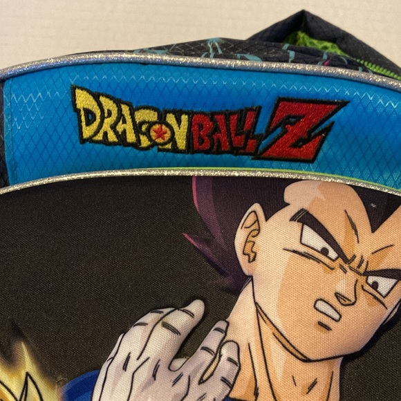 DragonBall Z Anime 3D Backpack Embossed Fantasy Character 4 Pockets Zippers New - Picture 5 of 8